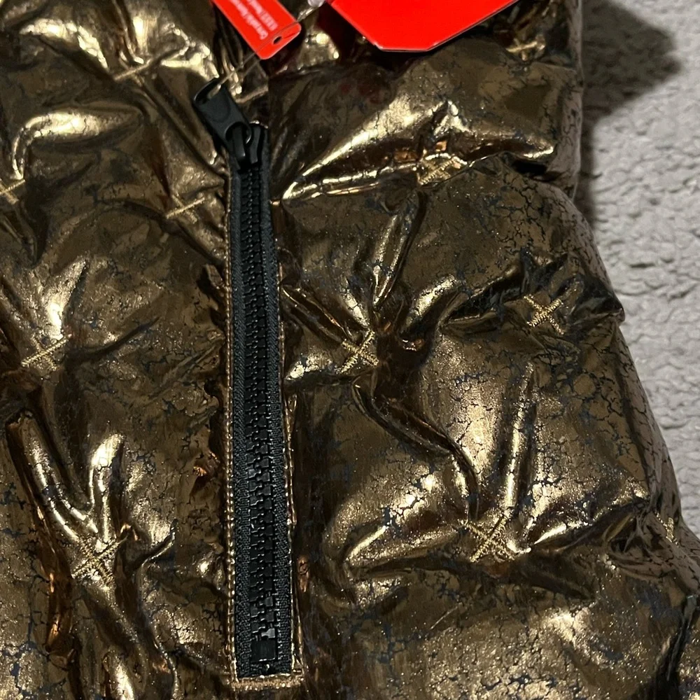 The North Face Hollidown Urban Explorer winter puffer vest women metallic copper - Picture 6 of 13